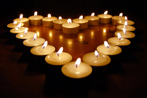 Candele a cuore